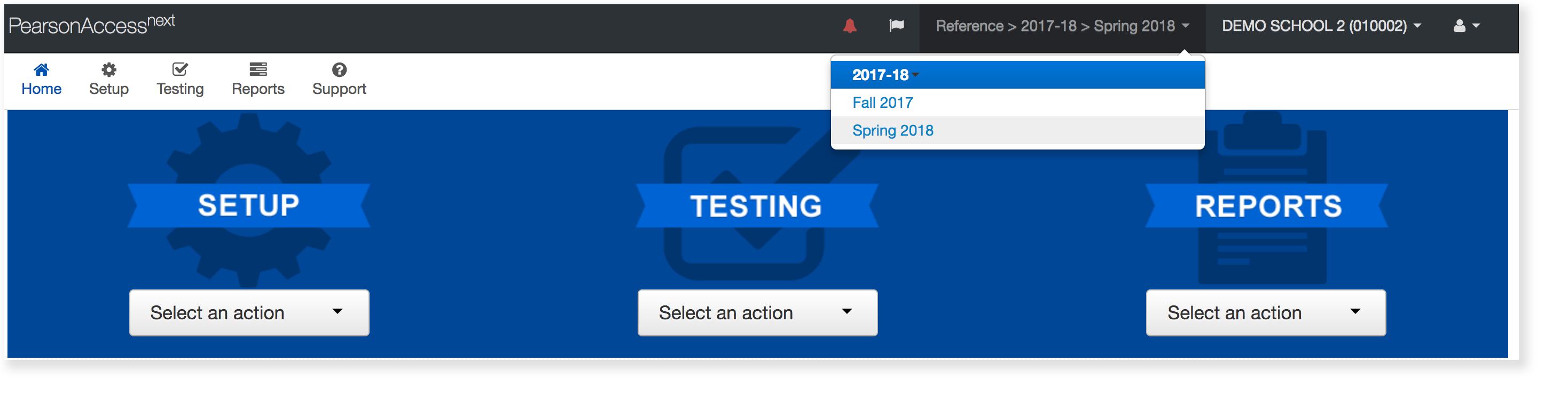 PearsonAccess Next Online Support > Change Your Organization and Test Administration > ChaOrgAdm_5.png