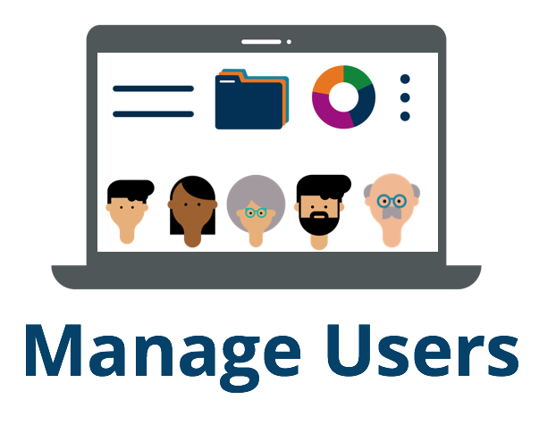 Link to instructions for managing users.