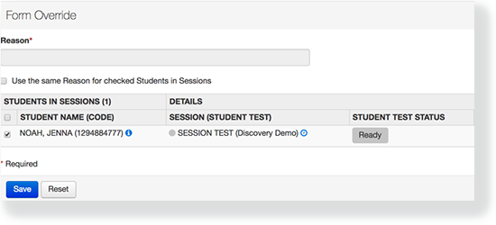 PearsonAccess Next Online Support > Form Override > FormOverride_7.png