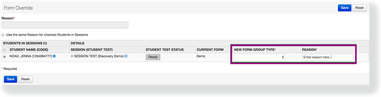 PearsonAccess Next Online Support > Form Override > FormOverride_8.png