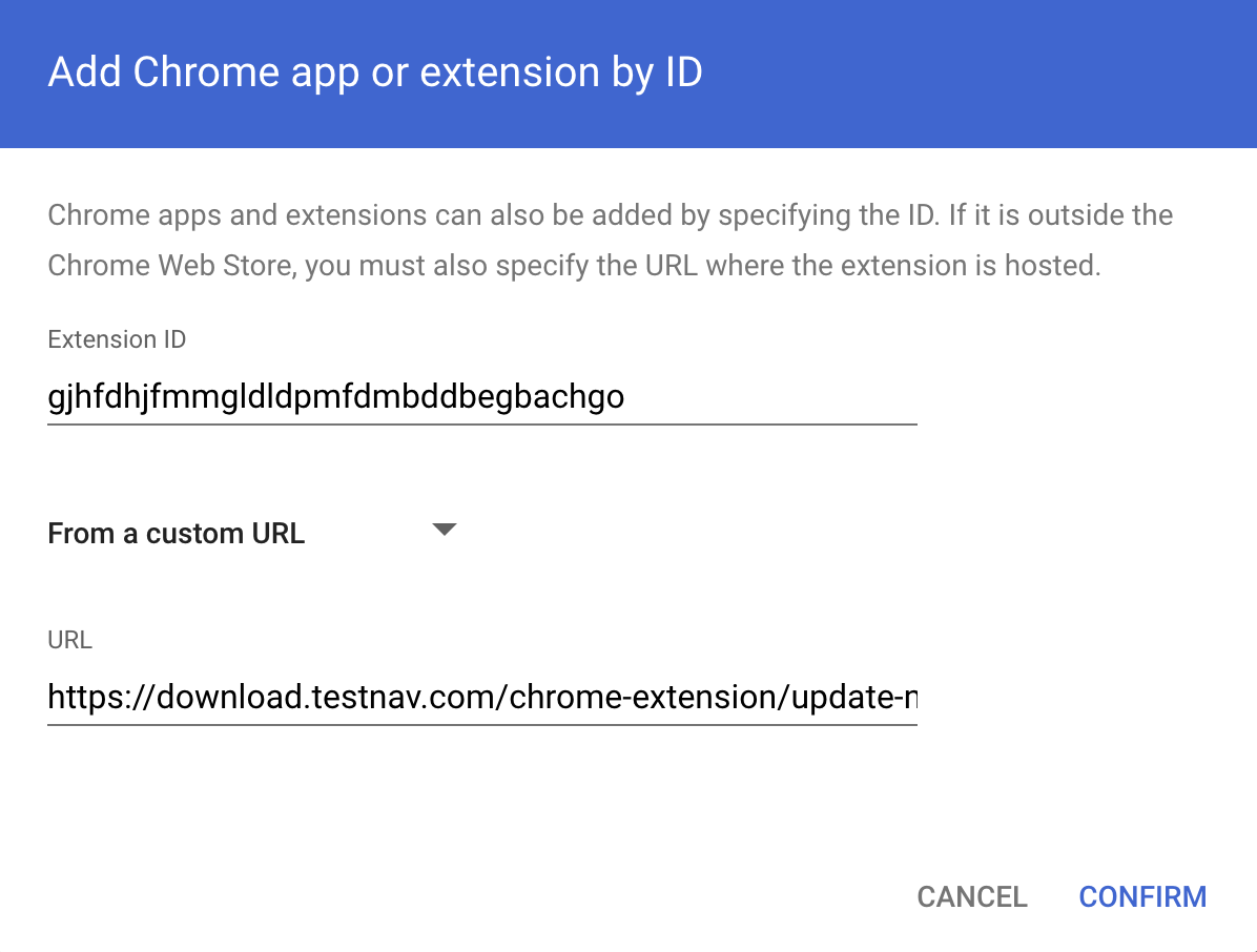 TestNav 8 > Set Up TestNav on ChromeOS > Policy3.png