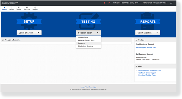 PearsonAccess Next Online Support > Precache Test Content > PrecaTestCont_5.png