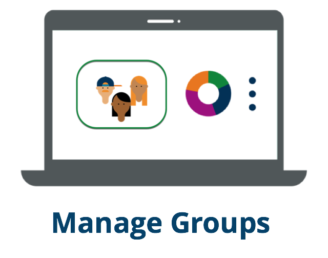 Link to instructions for managing groups. 