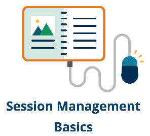 Link for instructions to session management basics. 